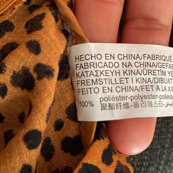 Love for humanity cheetah Skort Size M - Picture 6 of 6